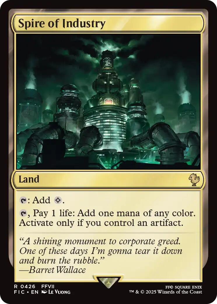 Spire of Industry (Surge Foil) [FINAL FANTASY Commander] | Local Legends