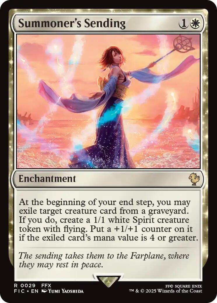 Summoner's Sending (Surge Foil) [FINAL FANTASY Commander] | Local Legends