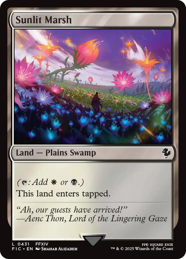 Sunlit Marsh (Surge Foil) [FINAL FANTASY Commander] | Local Legends