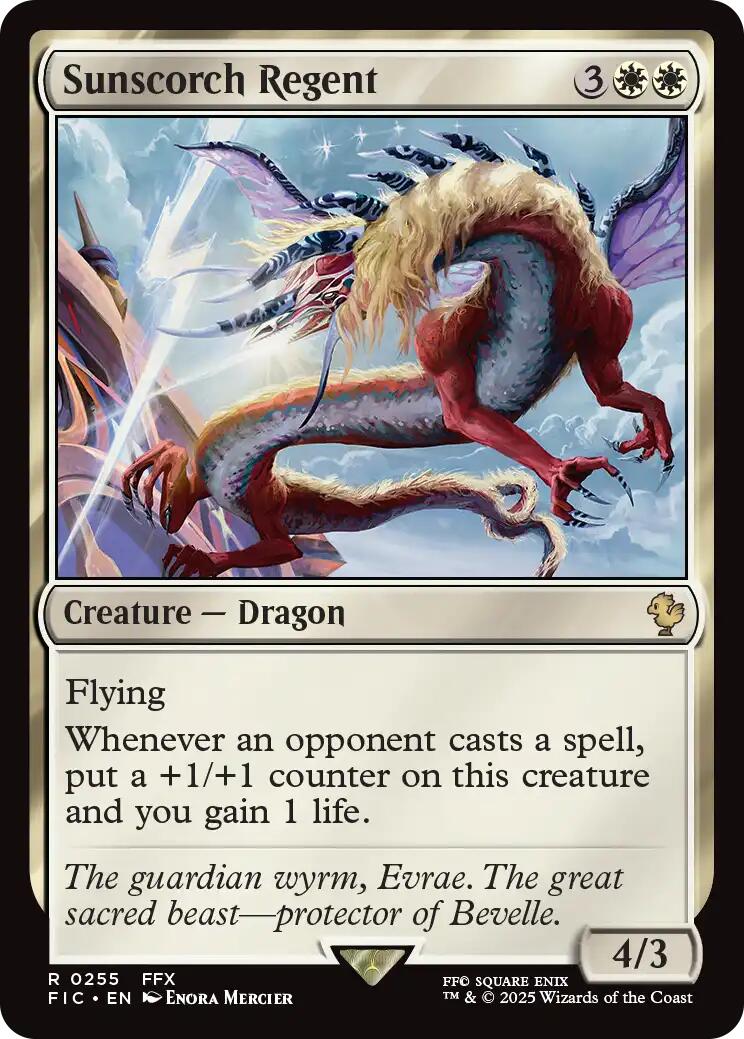 Sunscorch Regent (Surge Foil) [FINAL FANTASY Commander] | Local Legends