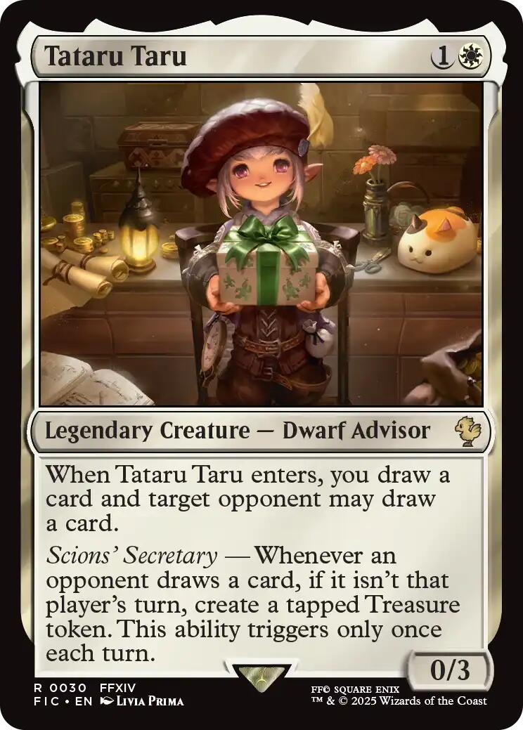 Tataru Taru (Surge Foil) [FINAL FANTASY Commander] | Local Legends