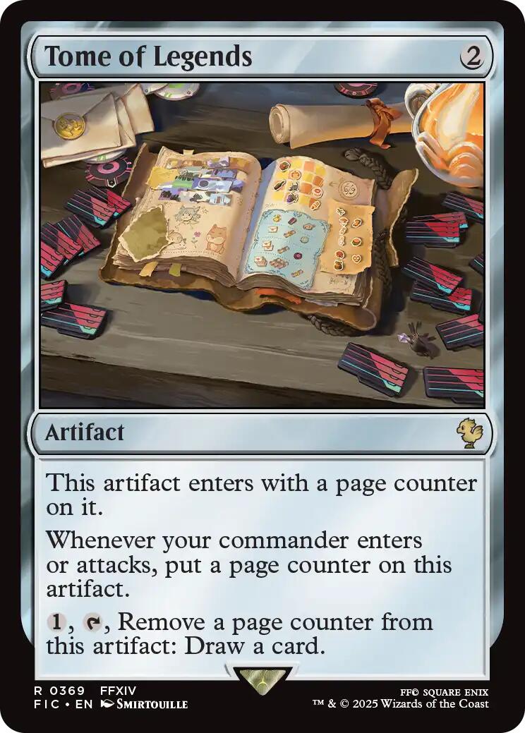 Tome of Legends (Surge Foil) [FINAL FANTASY Commander] | Local Legends