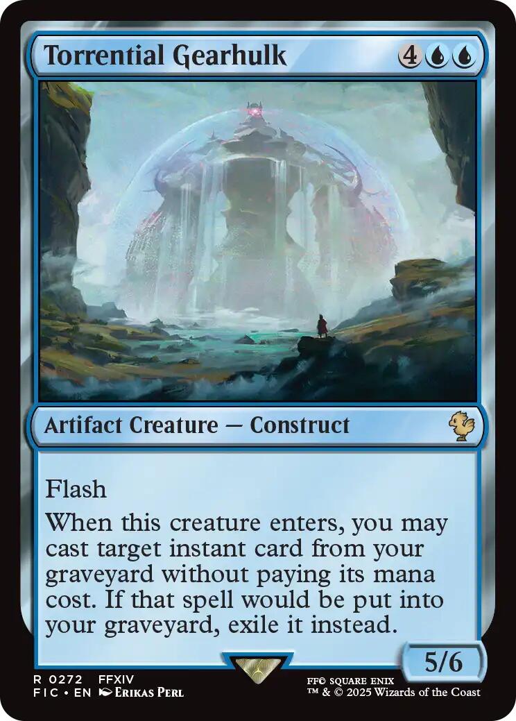 Torrential Gearhulk (Surge Foil) [FINAL FANTASY Commander] | Local Legends