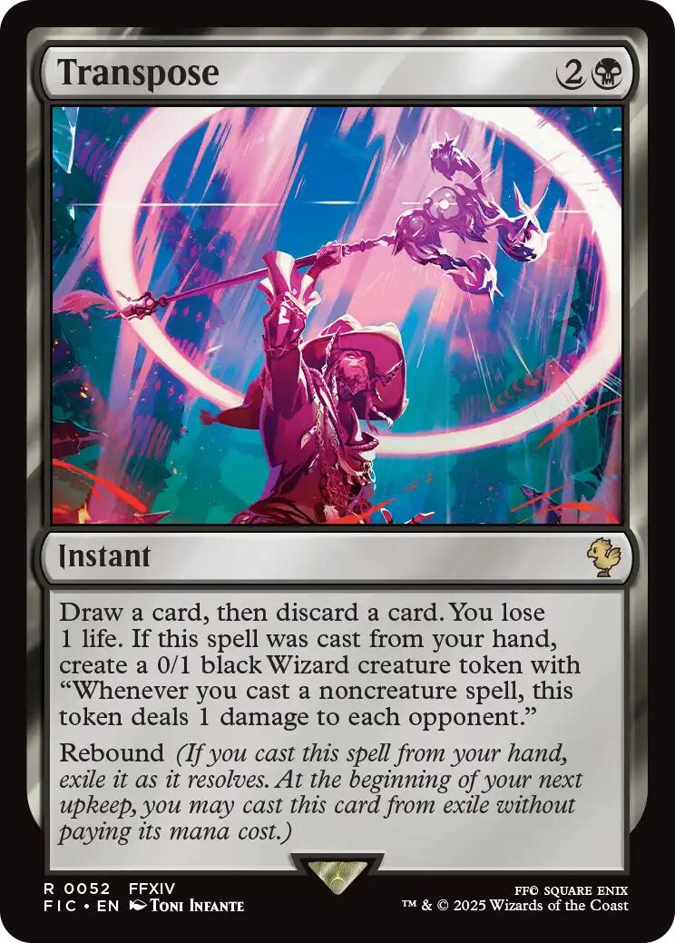 Transpose (Surge Foil) [FINAL FANTASY Commander] | Local Legends