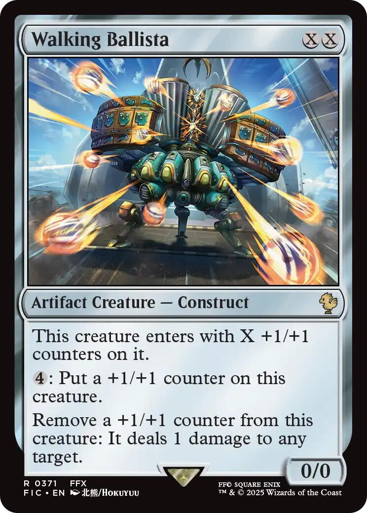 Walking Ballista (Surge Foil) [FINAL FANTASY Commander] | Local Legends