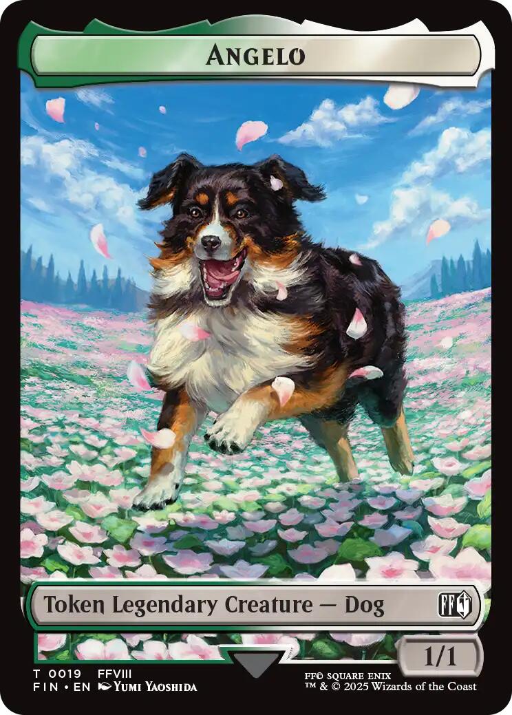 Angelo // Darkstar Double-Sided Token [FINAL FANTASY Tokens] | Local Legends