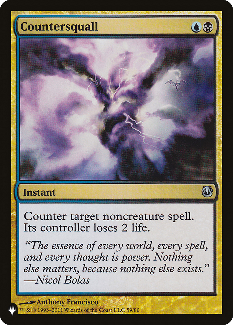 Countersquall [The List] | Local Legends