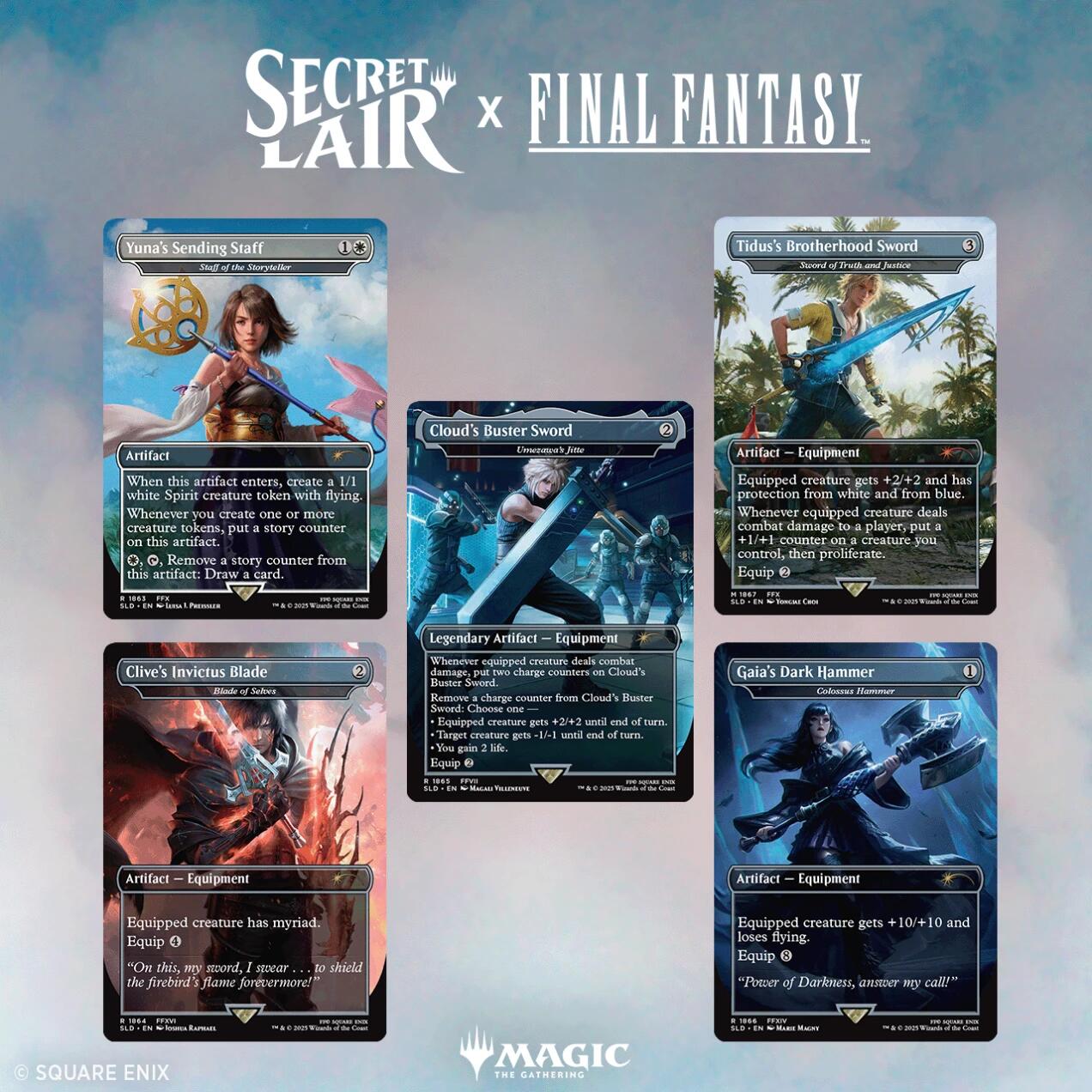 Secret Lair x FINAL FANTASY (Weapons) | Local Legends