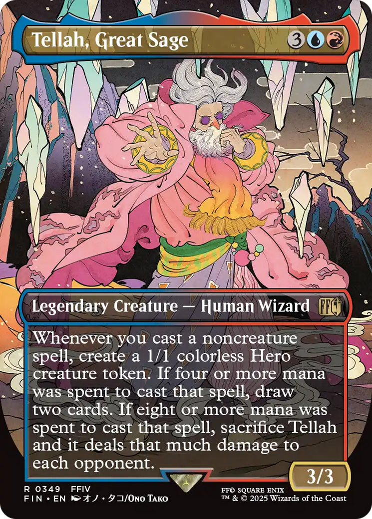 Tellah, Great Sage (Borderless) [FINAL FANTASY] | Local Legends