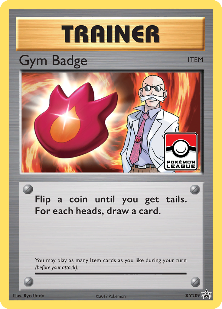 Gym Badge (XY209) (Blaine) [XY: Black Star Promos] | Golgari Games