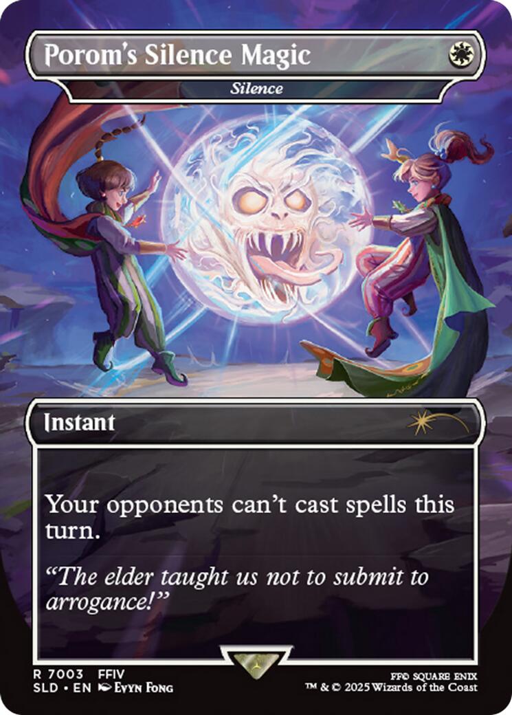 Porom's Silence Magic - Silence [Secret Lair Drop Series] | Local Legends