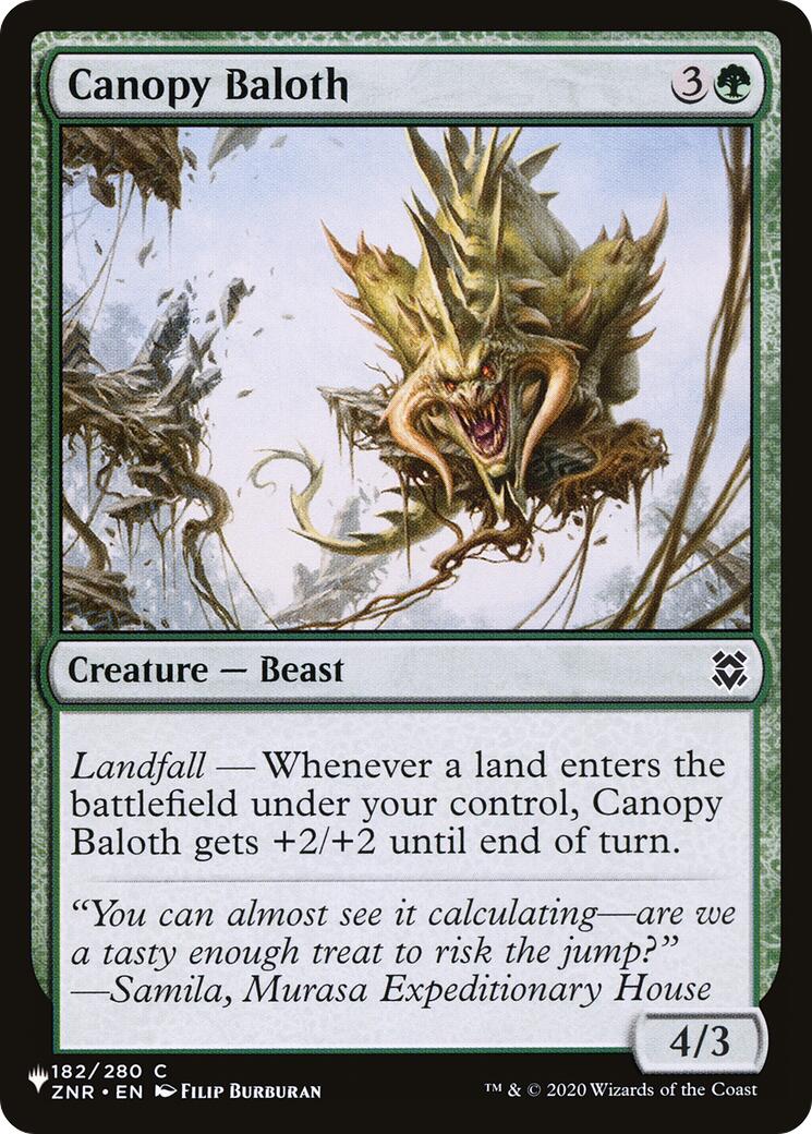 Canopy Baloth [The List] | Local Legends