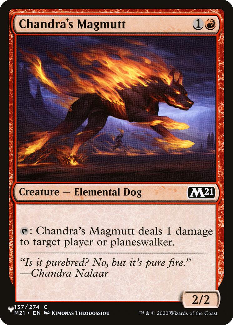 Chandra's Magmutt [The List] | Local Legends