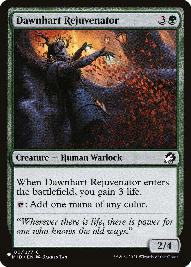 Dawnhart Rejuvenator [The List] | Local Legends
