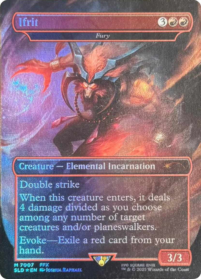 Ifrit - Fury (Rainbow Foil) [Secret Lair Drop Series] | Local Legends