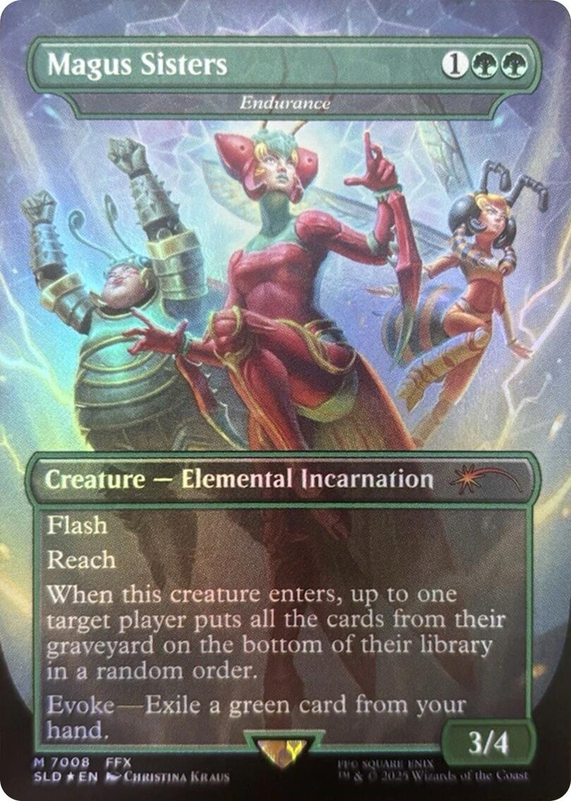 Magus Sisters - Endurance (Rainbow Foil) [Secret Lair Drop Series] | Local Legends
