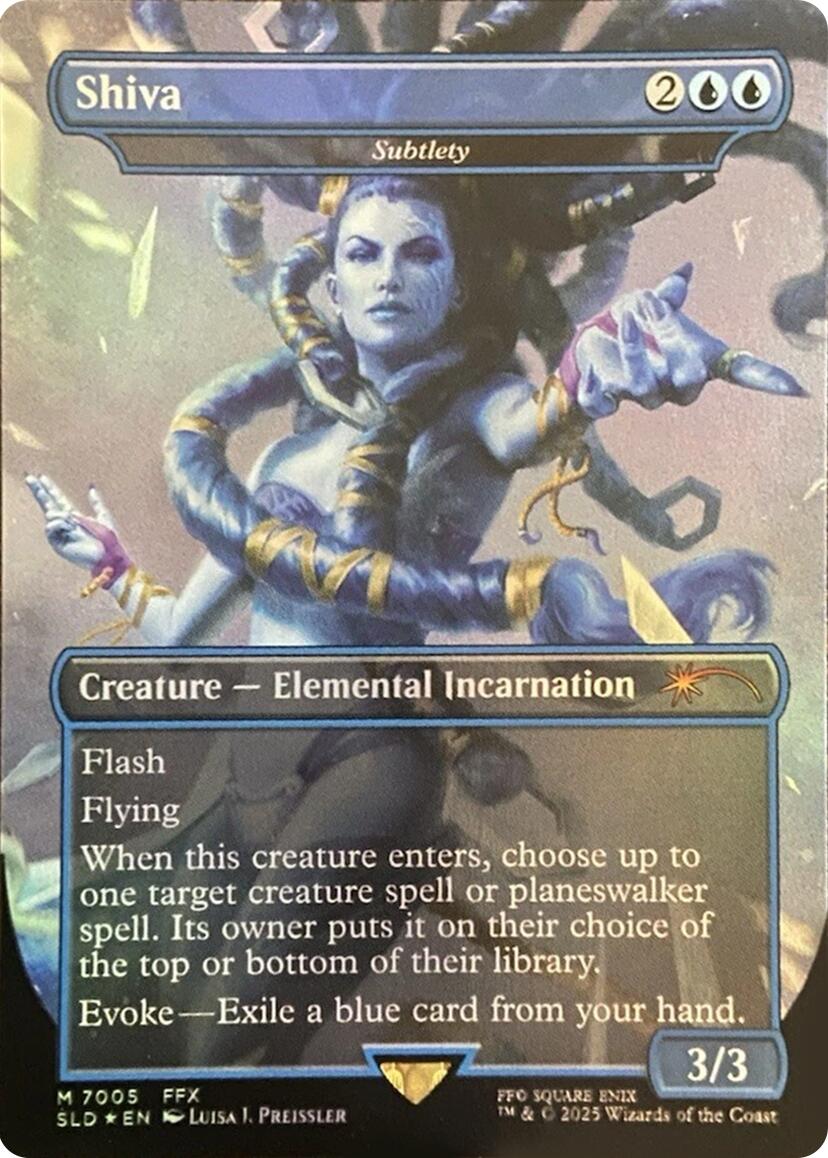 Shiva - Subtlety (Rainbow Foil) [Secret Lair Drop Series] | Local Legends