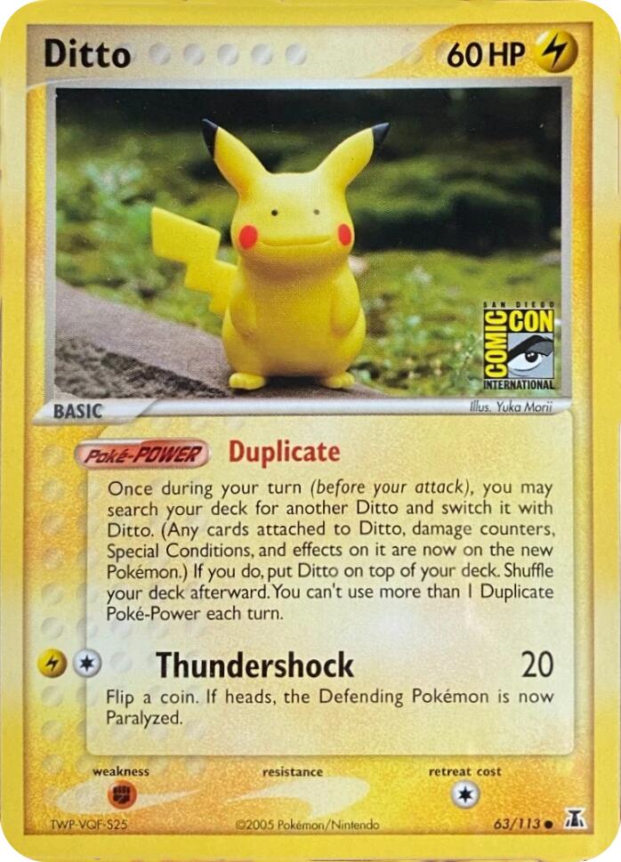 Ditto (39/113) (San Diego Comic-Con Stamp) [Miscellaneous Cards] | Local Legends