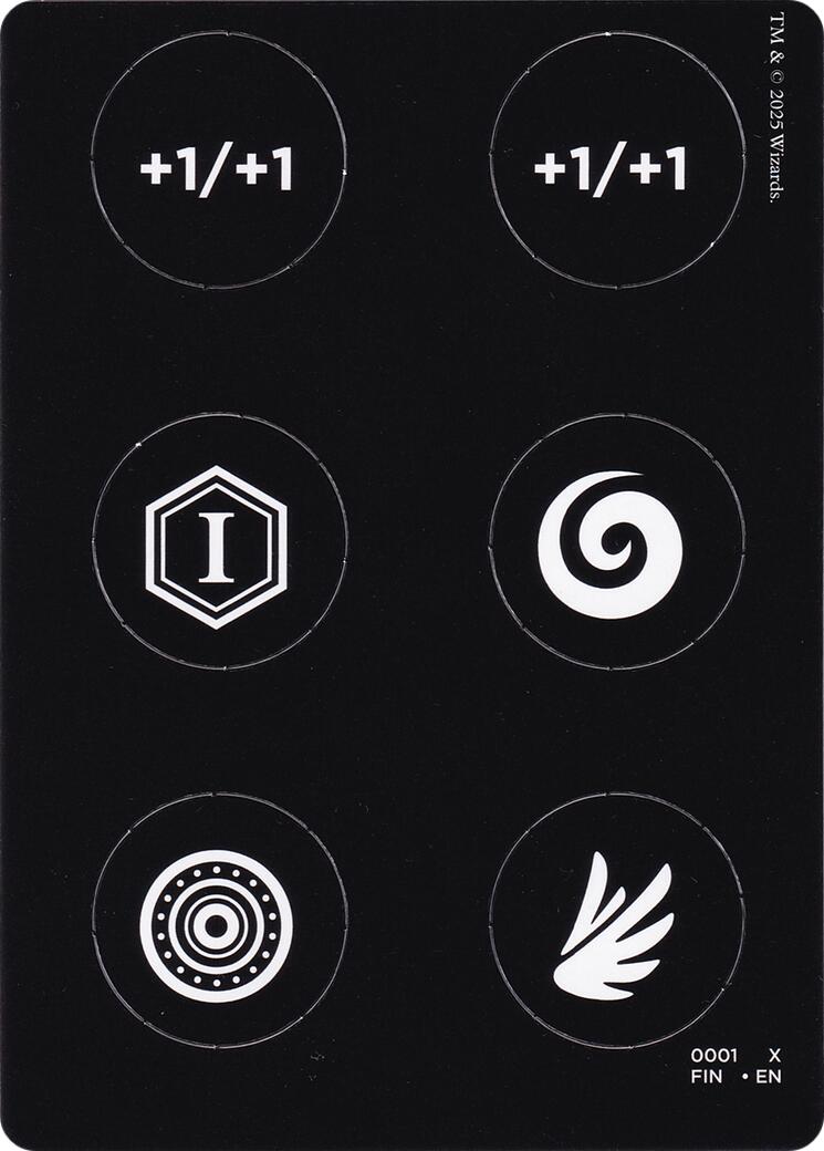 Punch Card Token (0001 // 0002) [FINAL FANTASY Tokens] | Local Legends