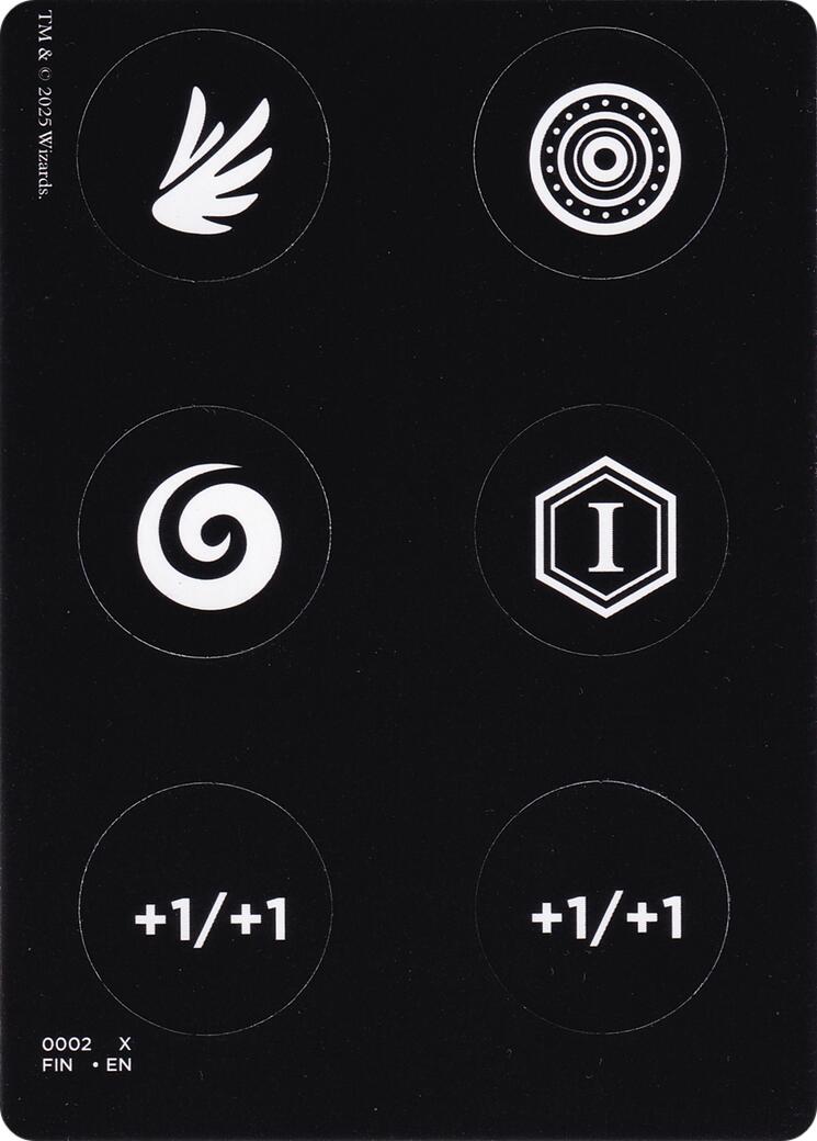 Punch Card Token (0001 // 0002) [FINAL FANTASY Tokens] | Local Legends