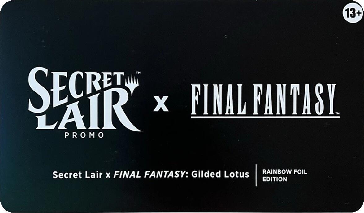 Secret Lair: Drop Series - Secret Lair x FINAL FANTASY (Gilded Lotus - Rainbow Foil Edition) | Local Legends