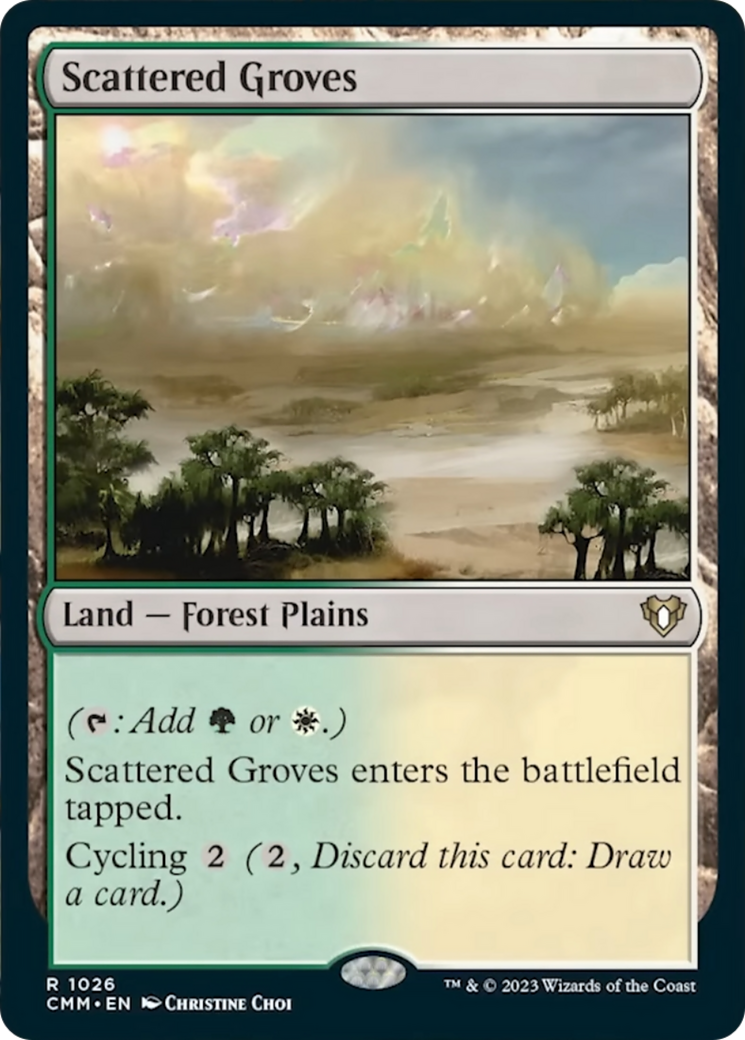 Scattered Groves [Commander Masters] | Local Legends