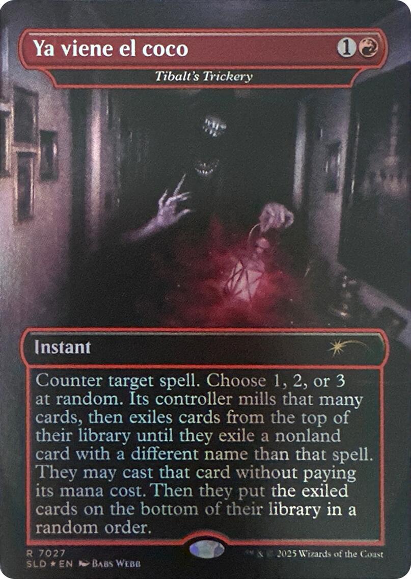Ya viene el coco - Tibalt's Trickery (Rainbow Foil) [Secret Lair Drop Series] | Local Legends