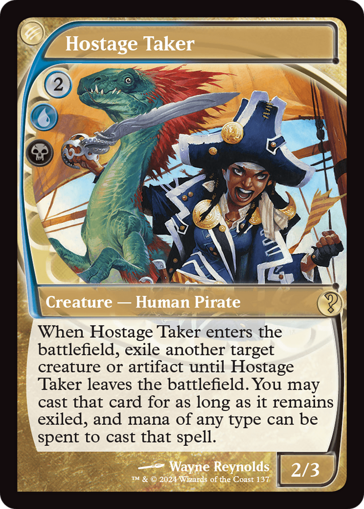 Hostage Taker (Future Sight) [Mystery Booster 2] | Local Legends