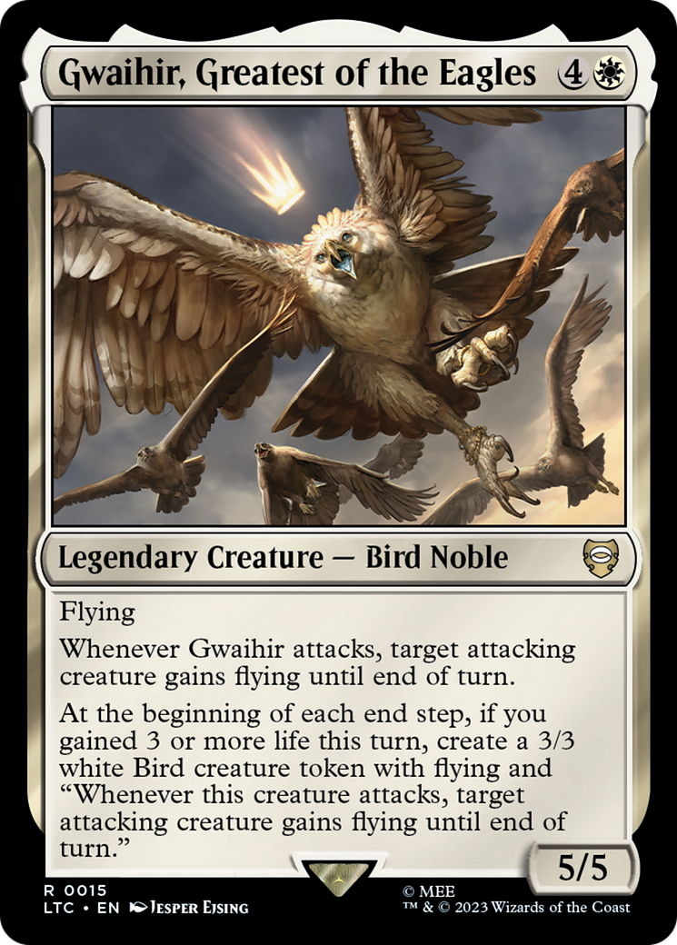 Gwaihir, Greatest of the Eagles [The Lord of the Rings: Tales of Middle-Earth Commander] | Golgari Games