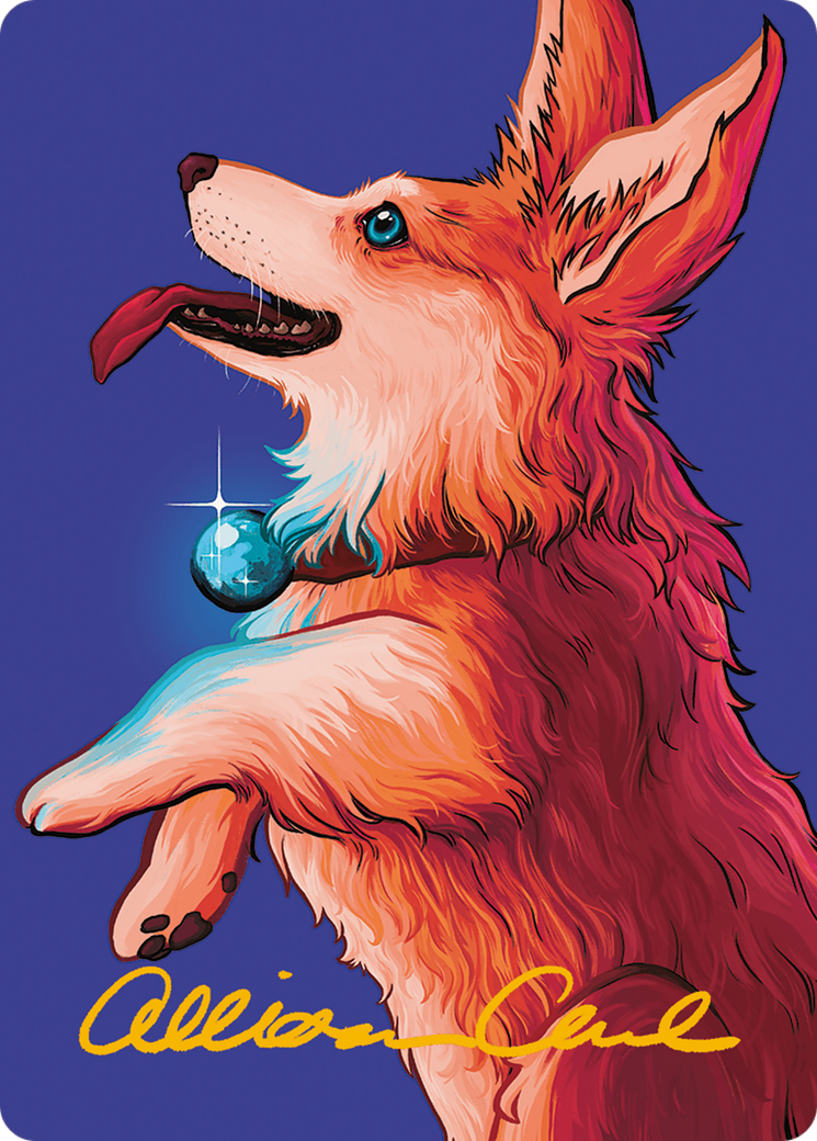 Phelia, Exuberant Shepherd Art Card (Gold-Stamped Signature) [Modern Horizons 3 Art Series] | Local Legends