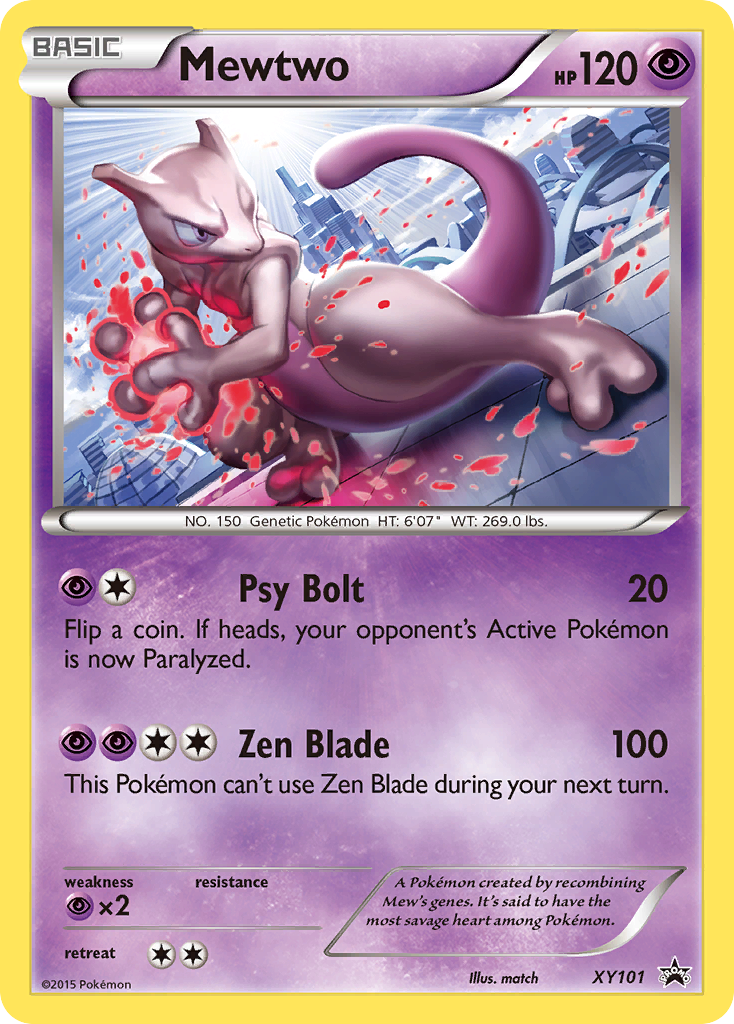 Mewtwo (XY101) [XY: Black Star Promos] | Golgari Games