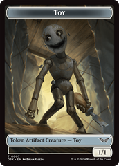 Toy // Manifest Double-Sided Token [Duskmourn: House of Horror Tokens] | Local Legends