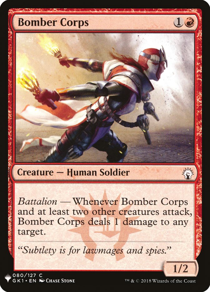 Bomber Corps [Mystery Booster] | Local Legends