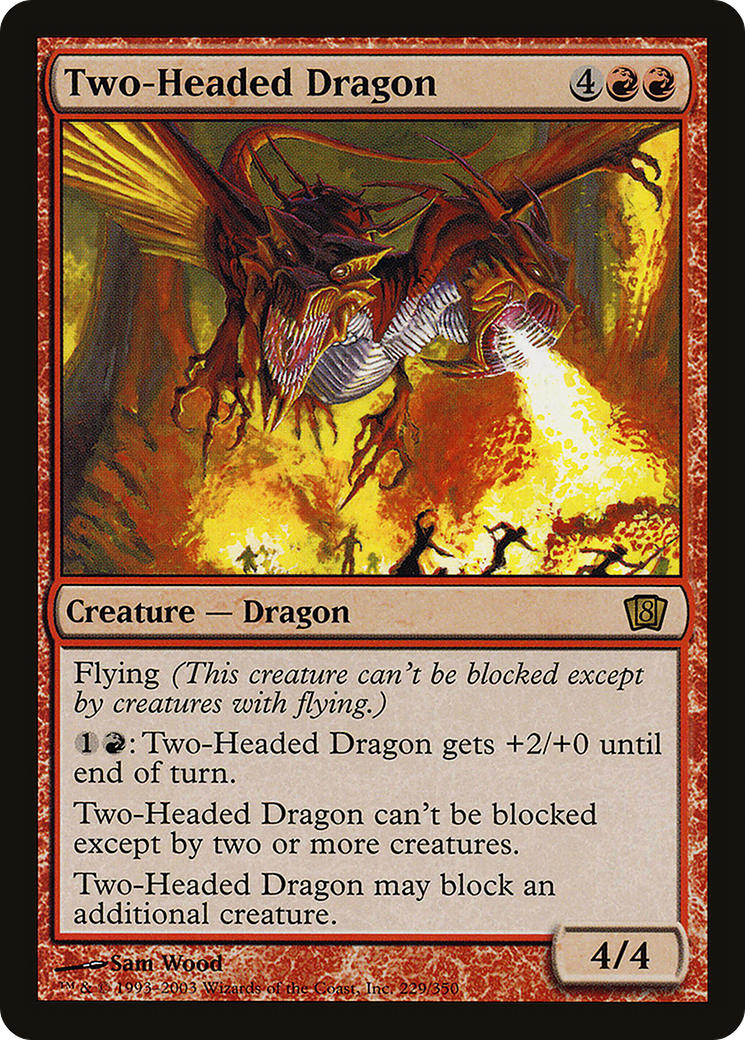 Two-Headed Dragon (E3 2003) [Oversize Cards] | Local Legends