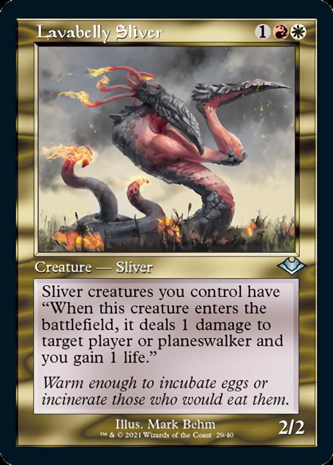 Lavabelly Sliver (Retro) [Modern Horizons] | Local Legends