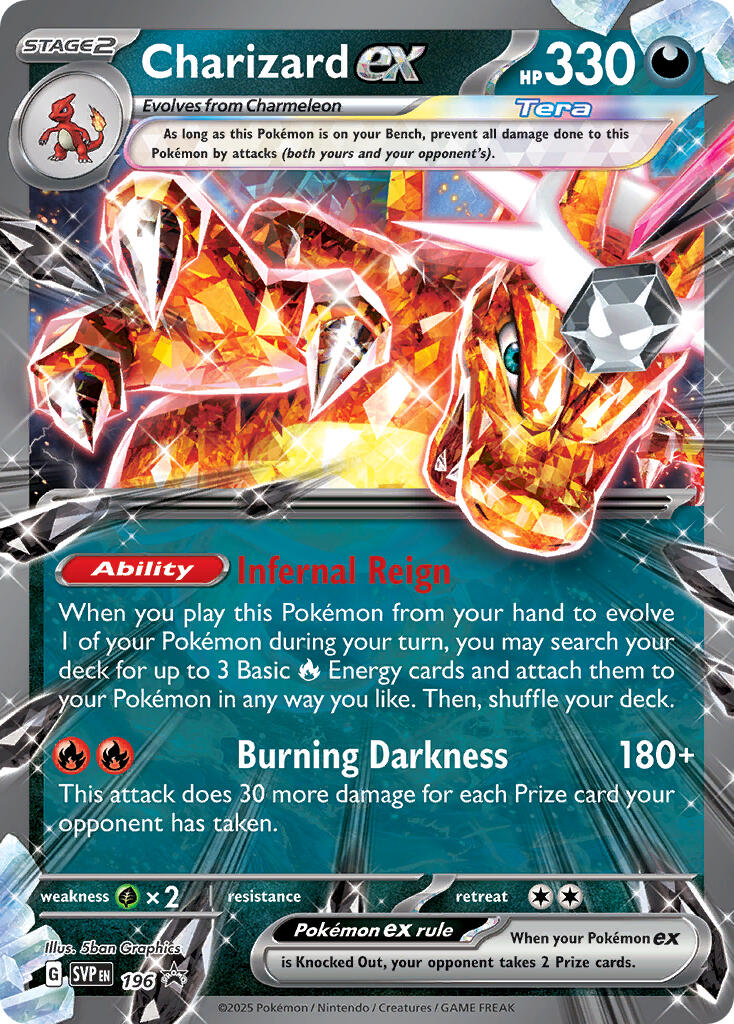 Charizard EX (196) [Scarlet & Violet: Black Star Promos] | Local Legends