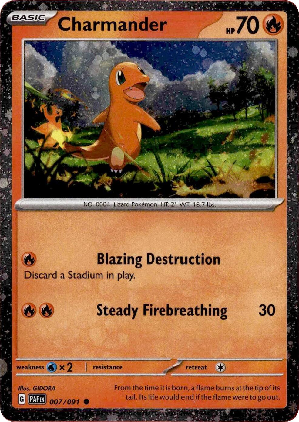 Charmander (007/091) (Cosmos Holo) [Miscellaneous Cards] | Local Legends
