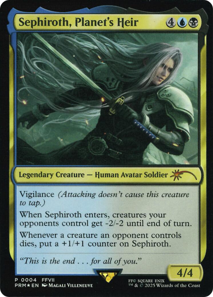 Sephiroth, Planet's Heir (Costco Bundle) [FINAL FANTASY Promos] | Local Legends