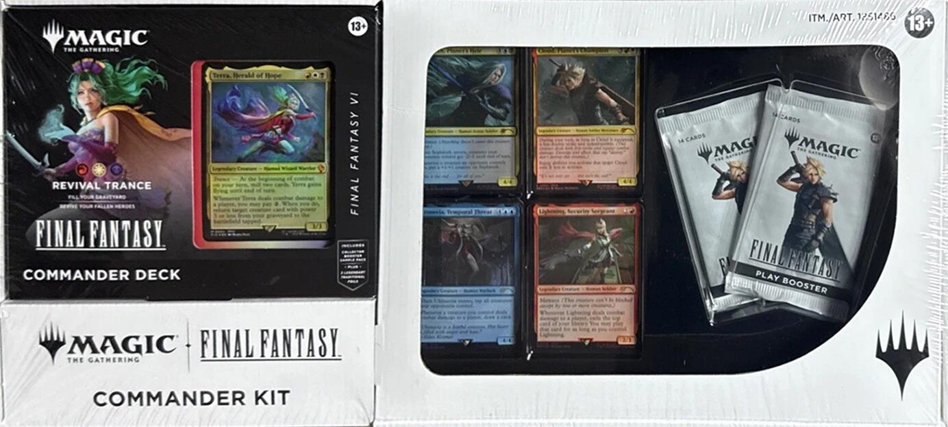 FINAL FANTASY Deluxe Commander Kit (Revival Trance) | Local Legends