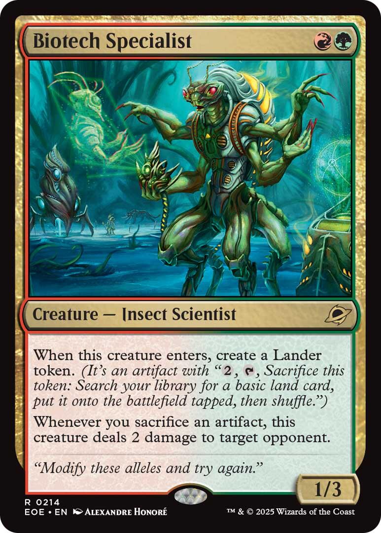 Biotech Specialist | Local Legends