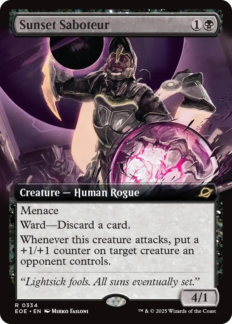 Sunset Saboteur (Extended Art) | Local Legends