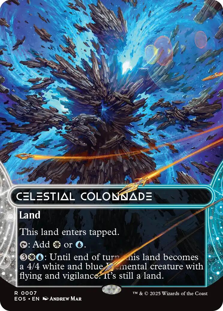 Celestial Colonnade (0007) (Borderless) | Local Legends