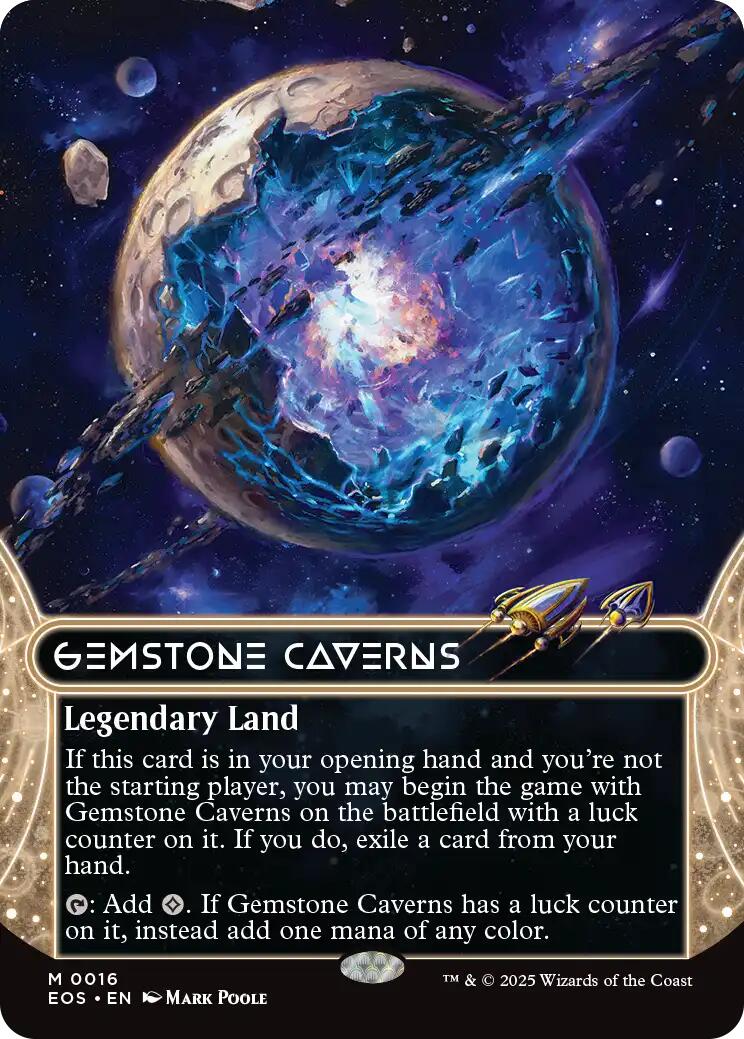 Gemstone Caverns (0016) (Borderless) | Local Legends