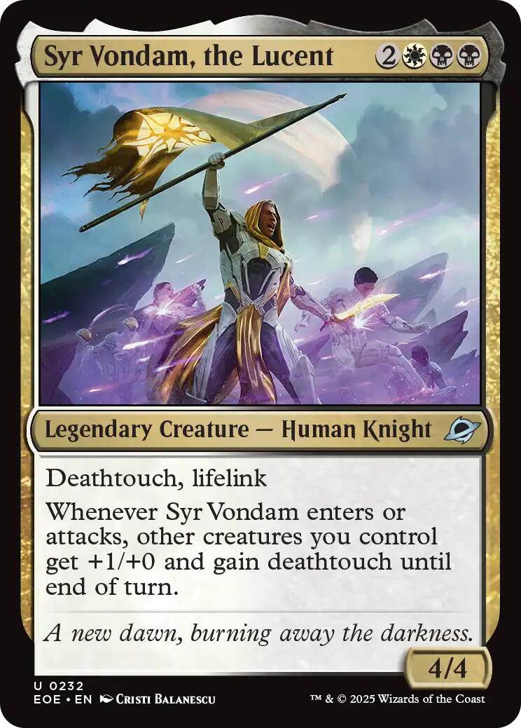 Syr Vondam, the Lucent | Local Legends