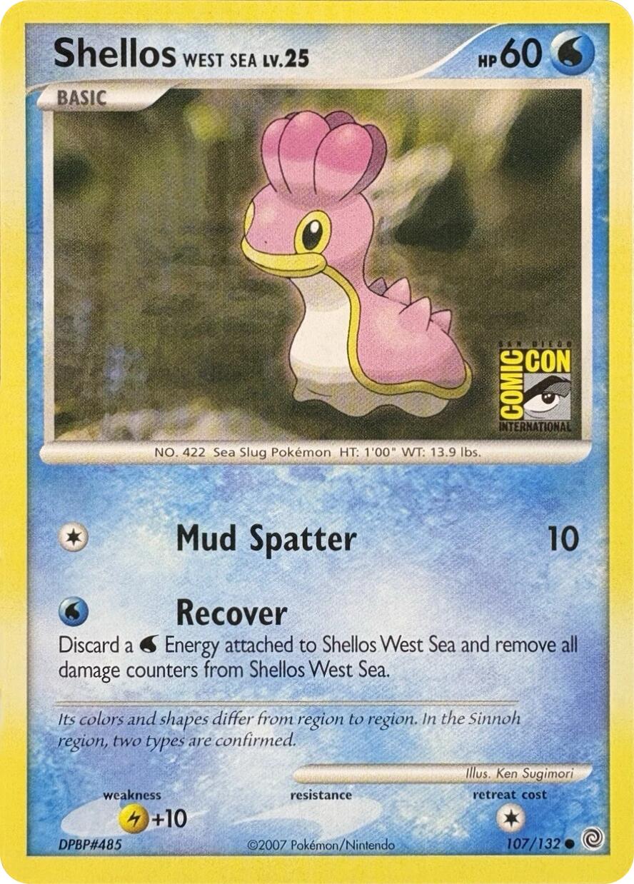 Shellos West Sea (107/132) (SDCC 2007) [Miscellaneous Cards] | Local Legends