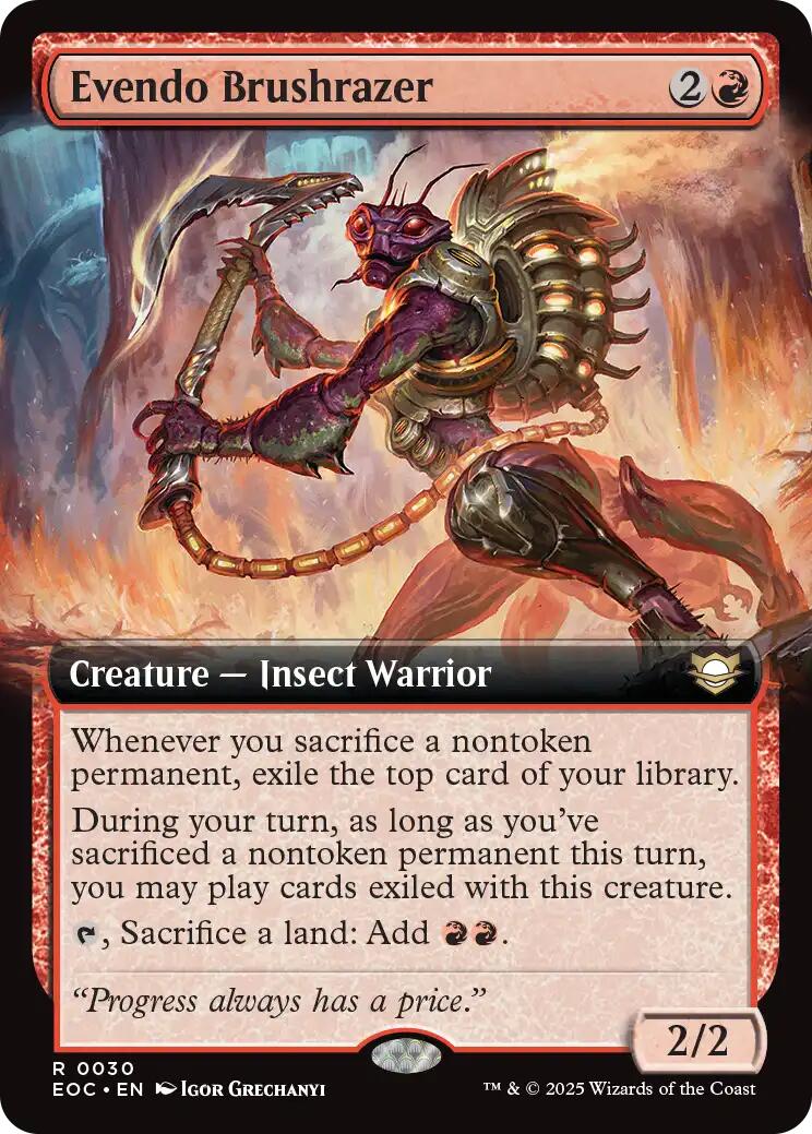 Evendo Brushrazer (Extended Art) | Local Legends