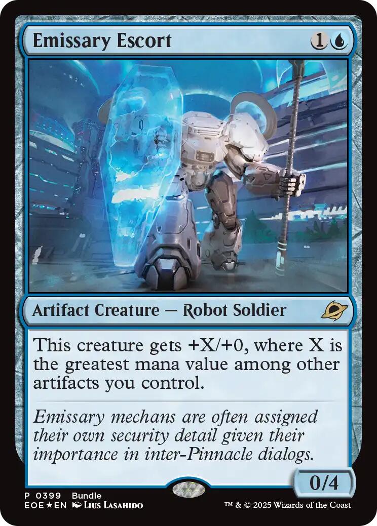 Emissary Escort (Bundle) [Edge of Eternities Promo Pack] | Local Legends