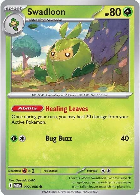 Swadloon (002/086) [Scarlet & Violet: White Flare] | Local Legends