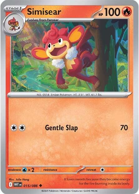 Simisear (015/086) [Scarlet & Violet: White Flare] | Local Legends