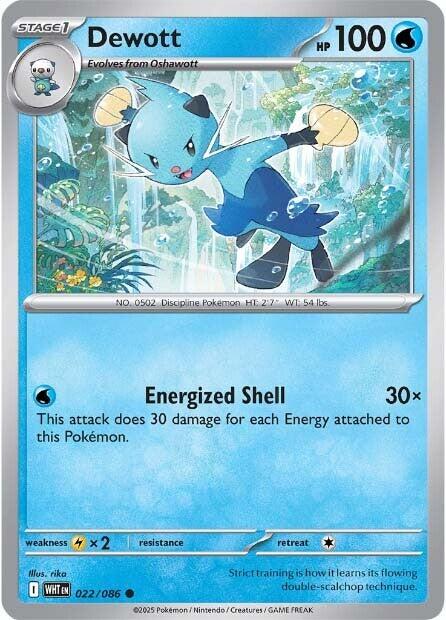 Dewott (022/086) [Scarlet & Violet: White Flare] | Local Legends